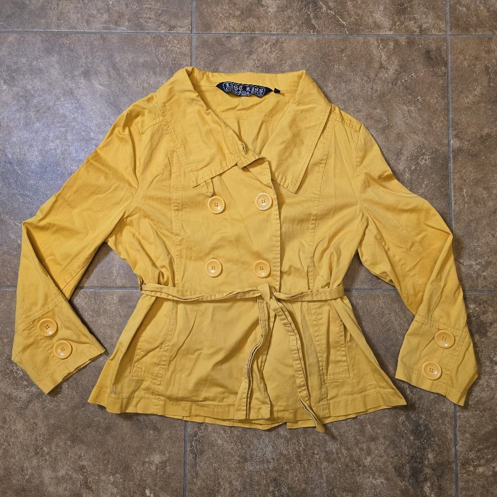 Mustard | LAST KISS | Casual Pea Coat